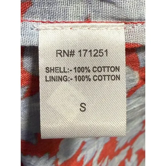 Love the Label Poppy Maxi Dress In Paola Floral Print Smocked Tiered Sz S EUC - Picture 6 of 8